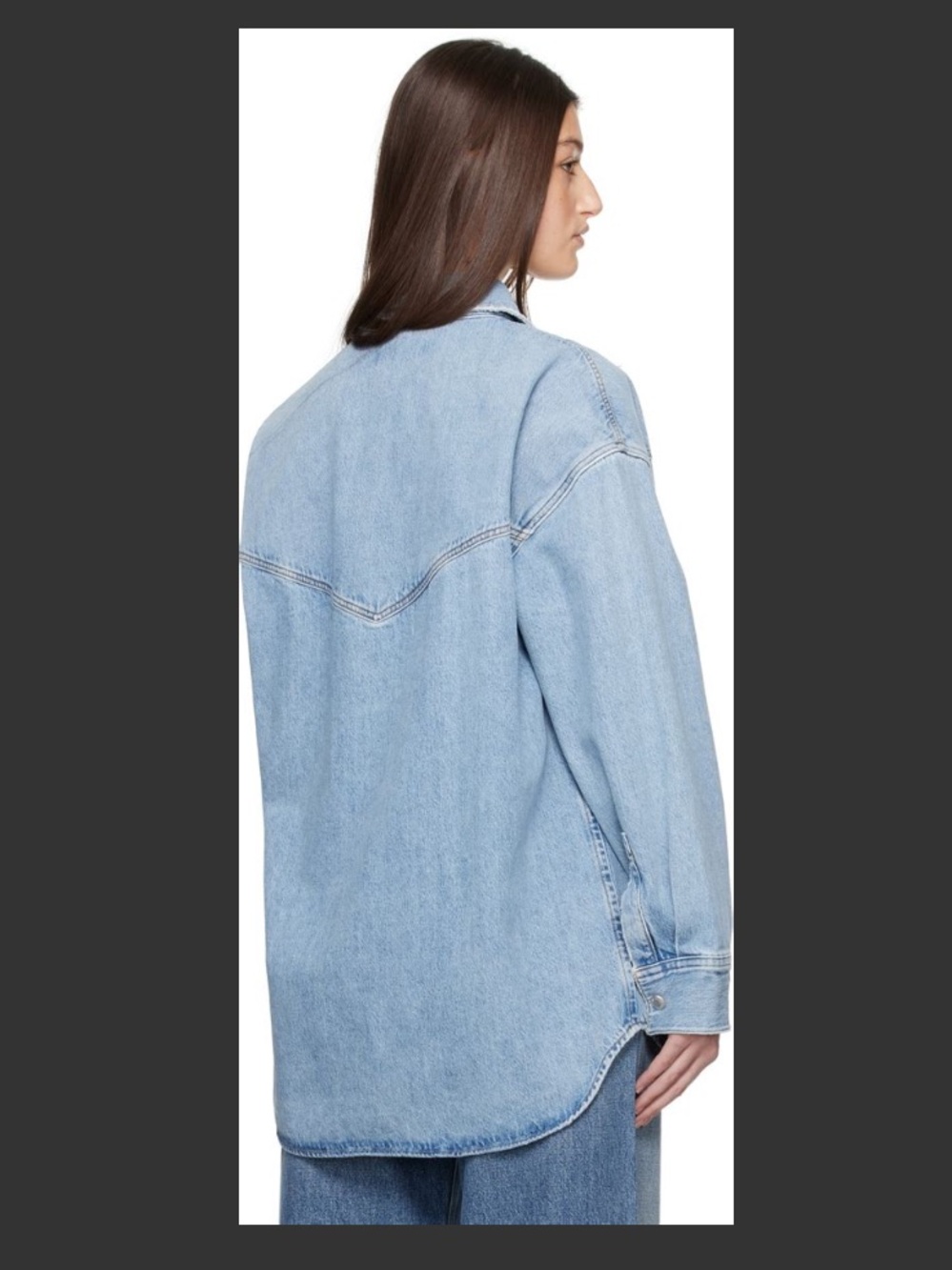 AGOLDE |  Lotta Shirt Size M - Picture 3 of 9